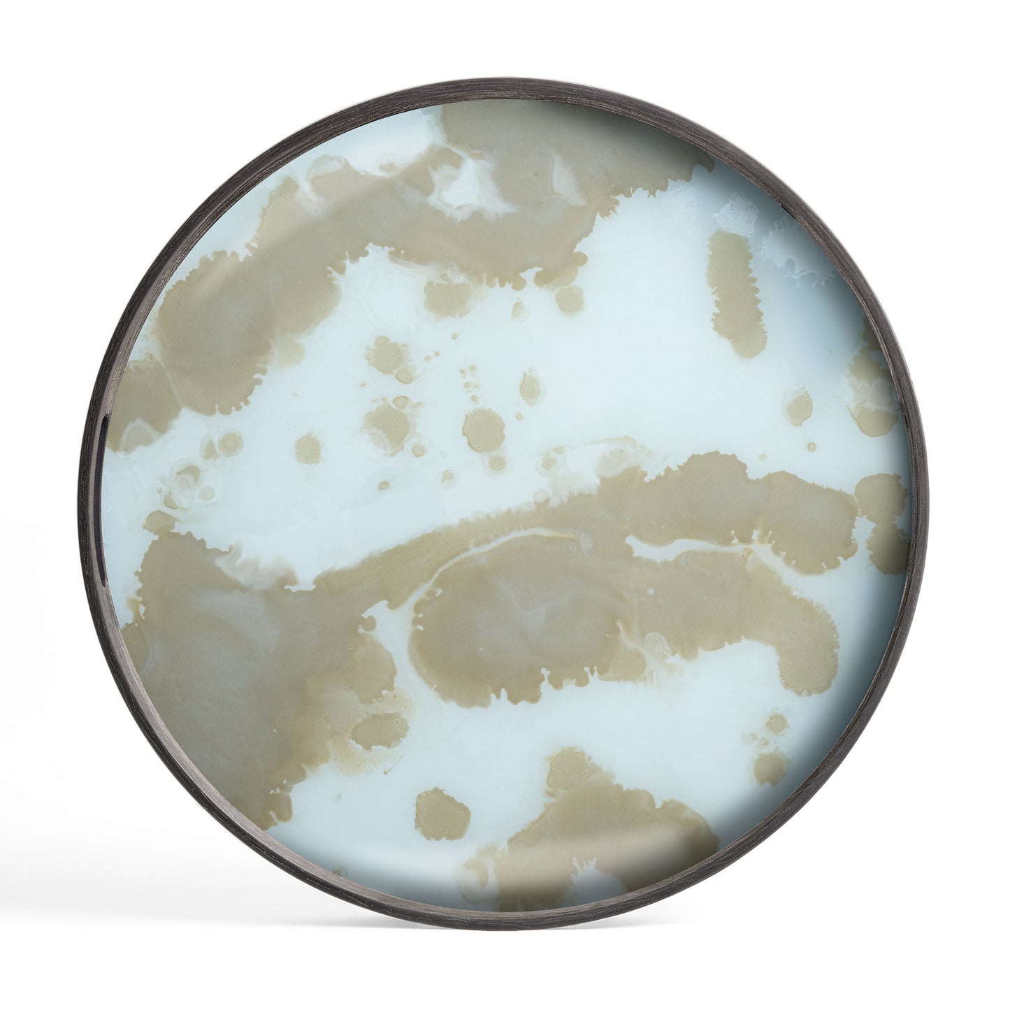 Mist Gold Organic glass tray
