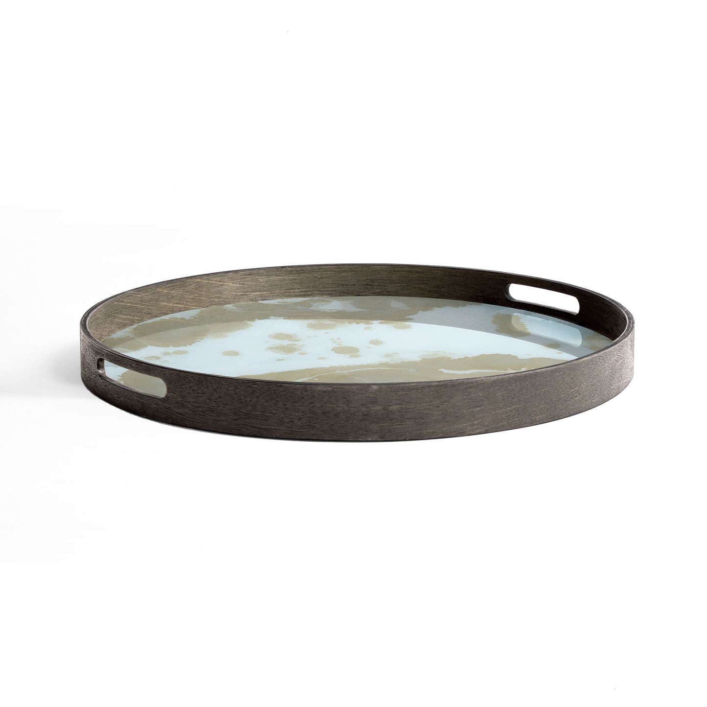 Mist Gold Organic glass tray