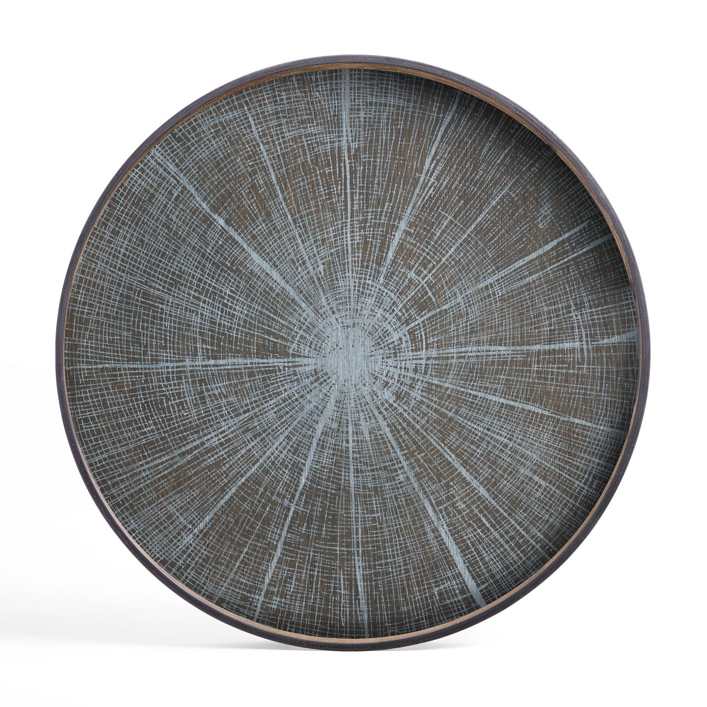 White Slice wooden tray