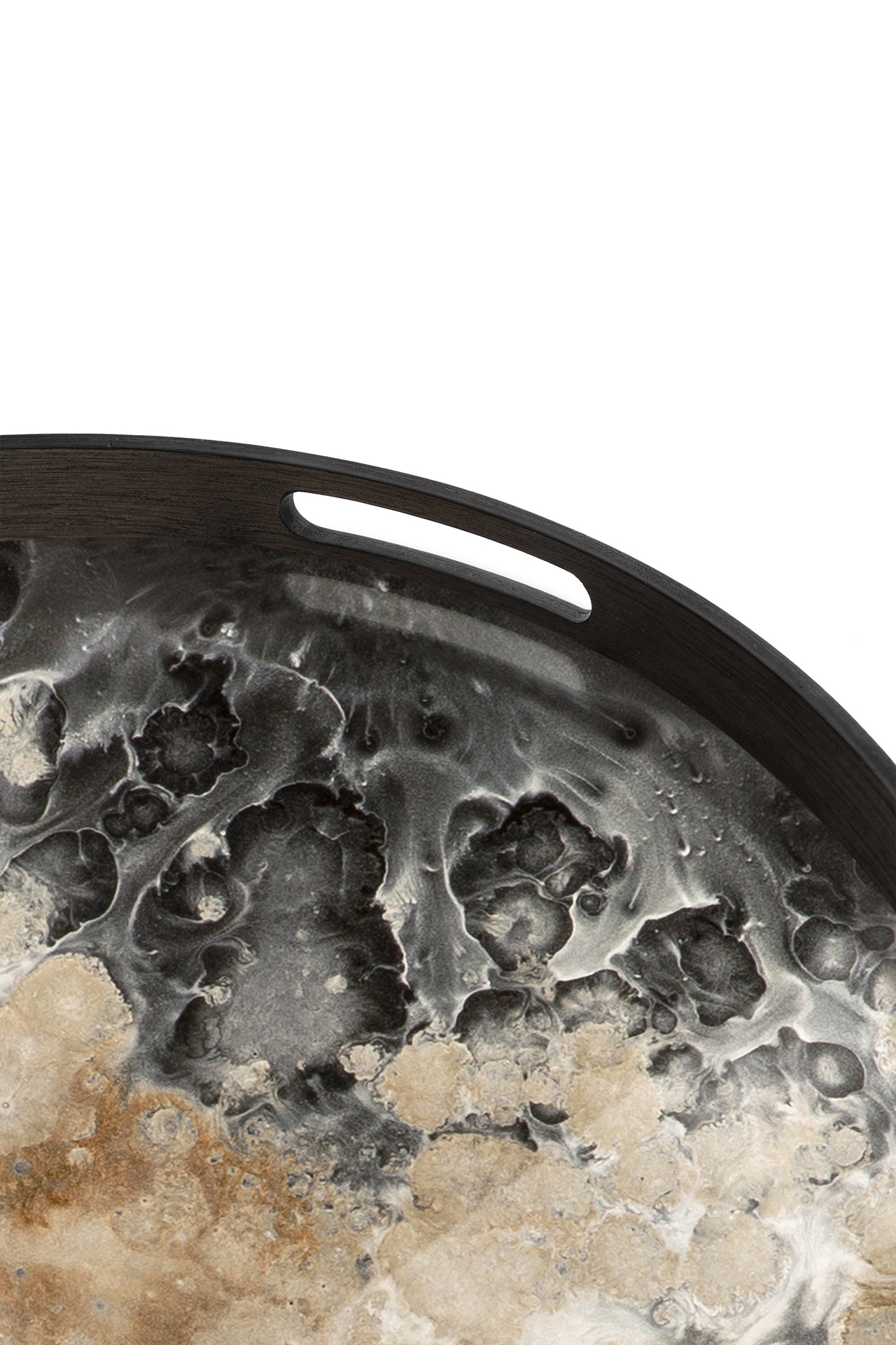 Organic glass tray - Black