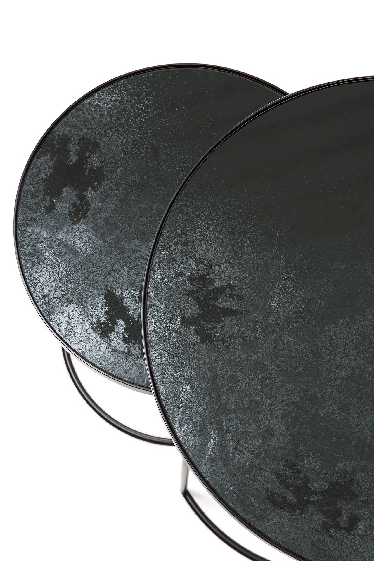 Charcoal Nesting side table set