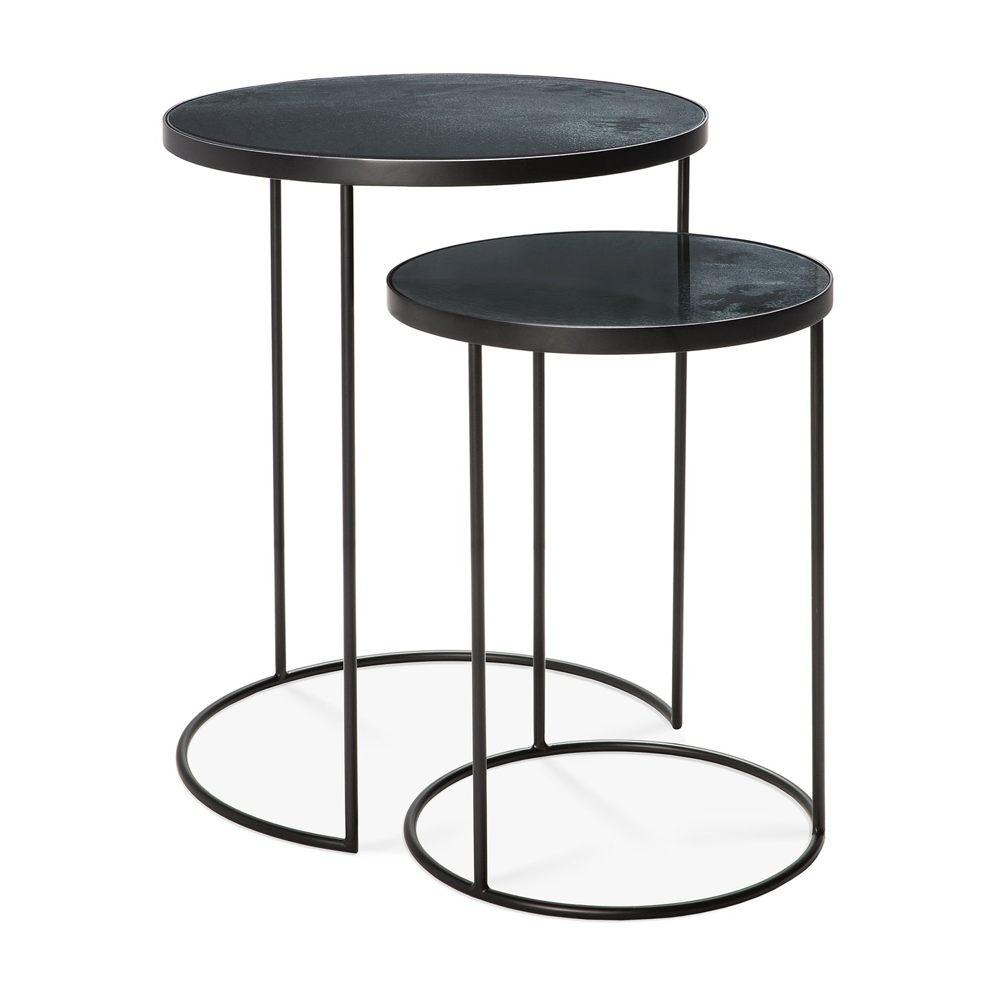 Charcoal Nesting side table set
