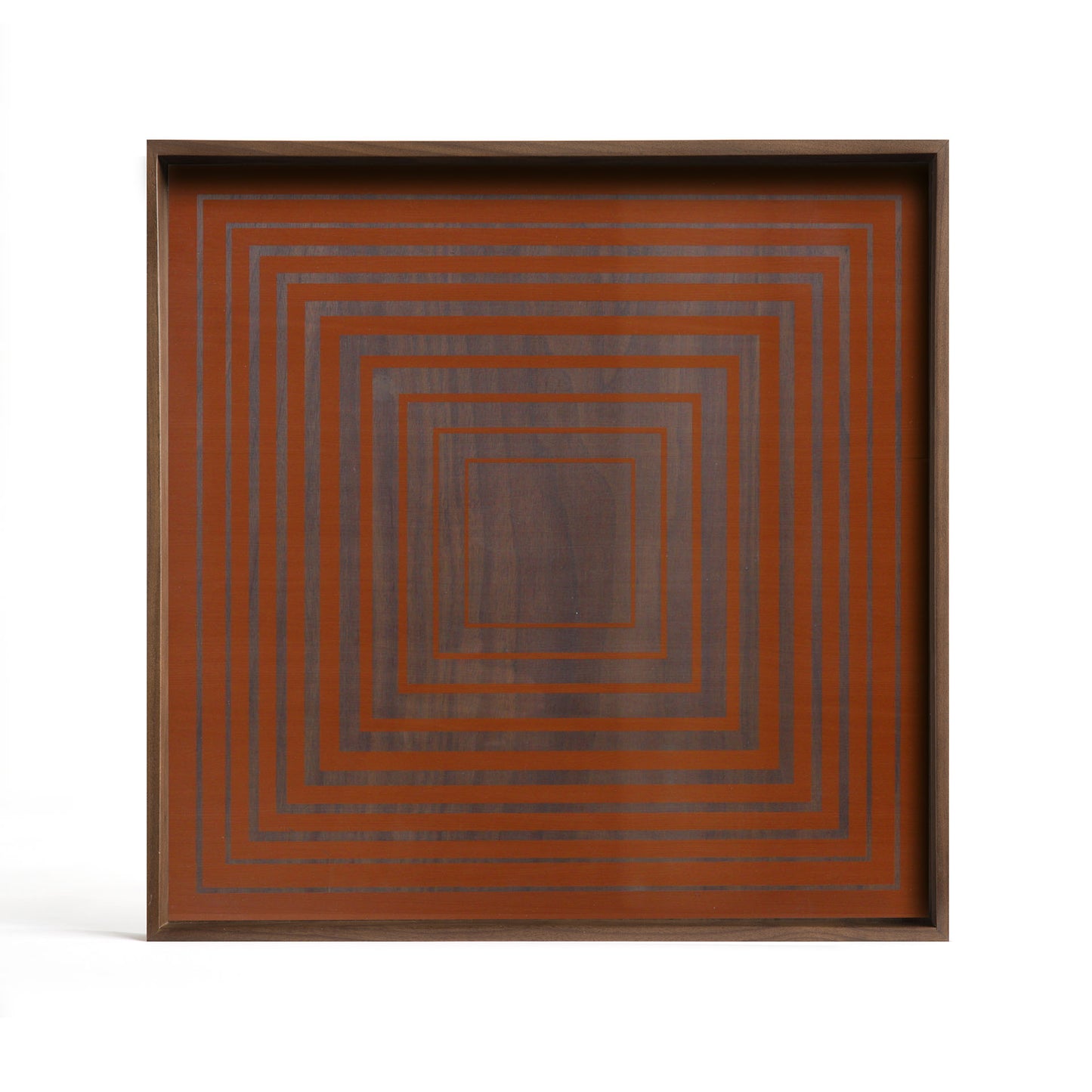 Pumpkin Square glass tray