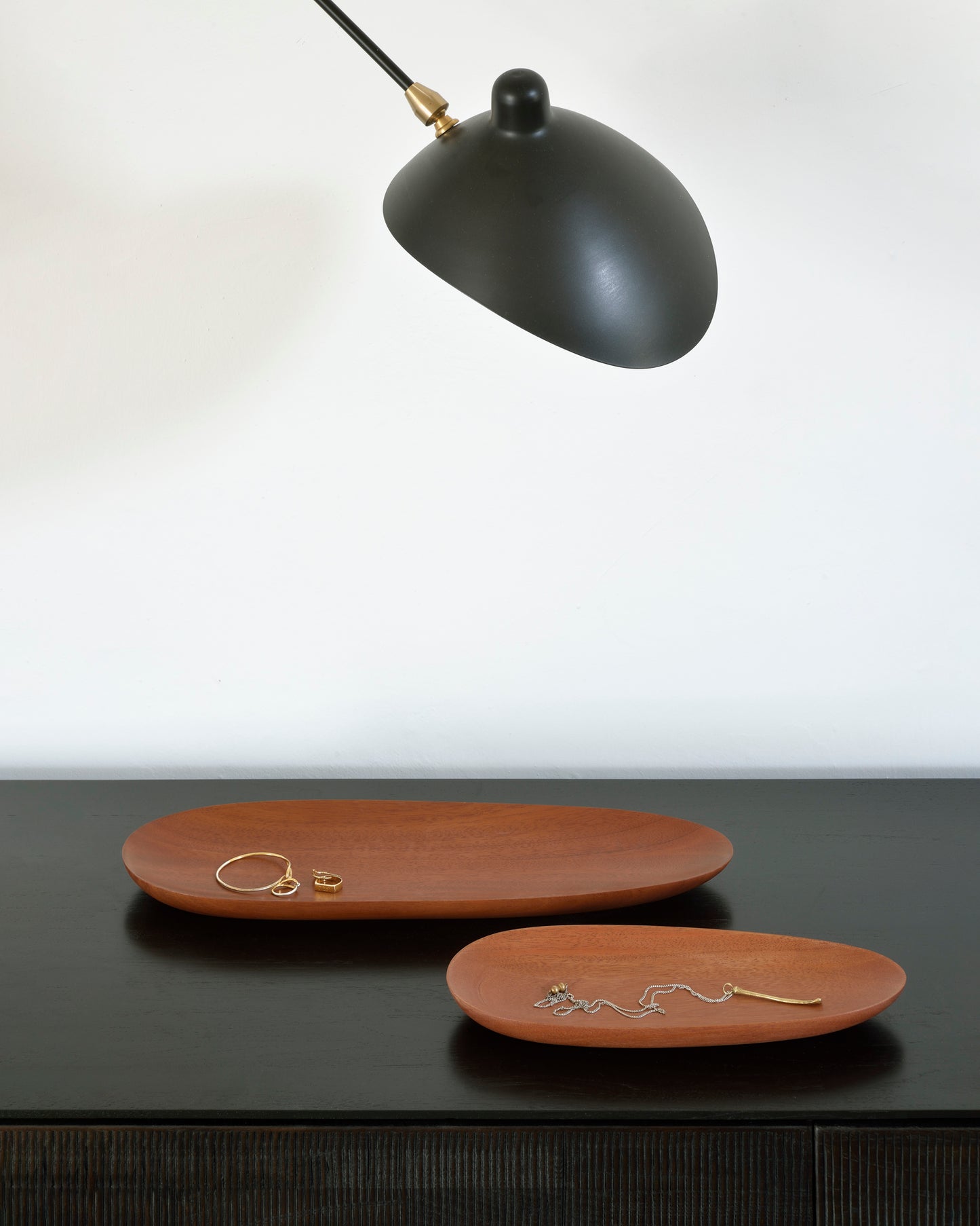 Thin Oval boards set - natural