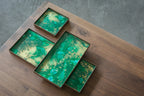 Organic Malachite Valet Tray - Small