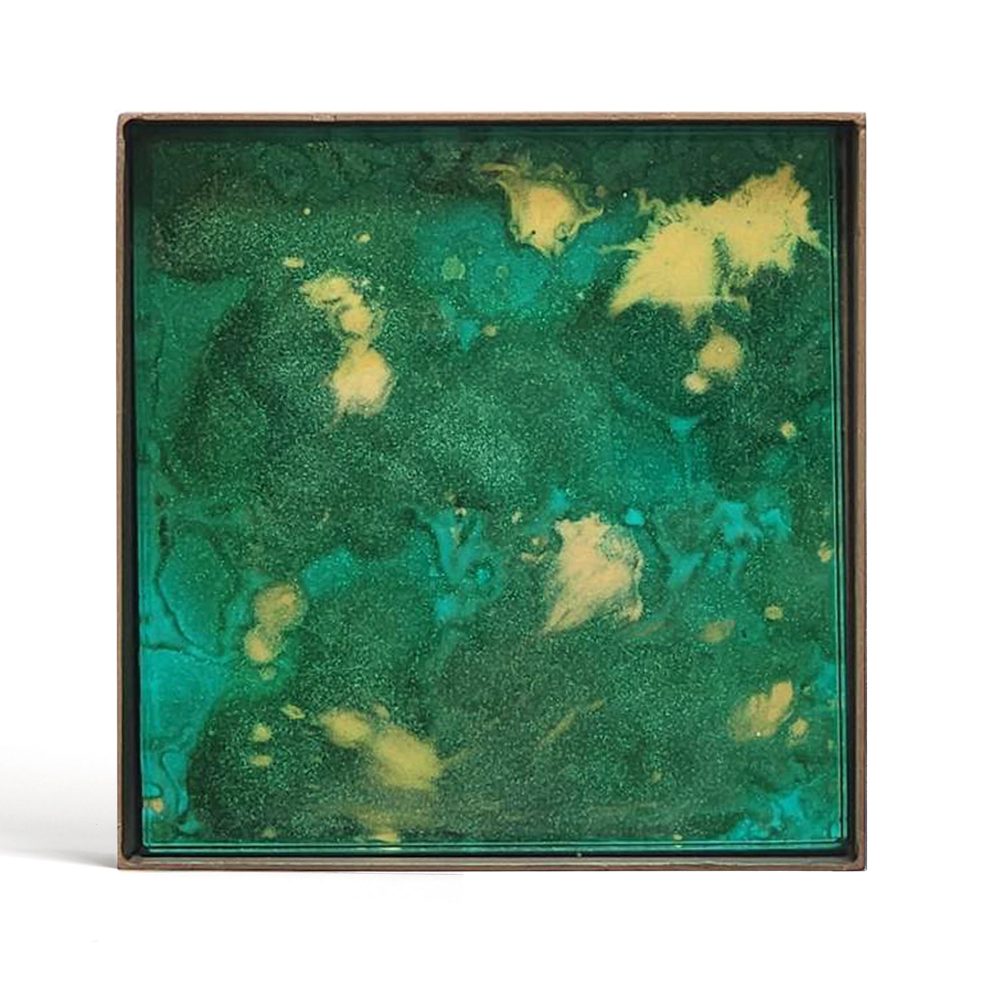 Organic Malachite Valet Tray - Small