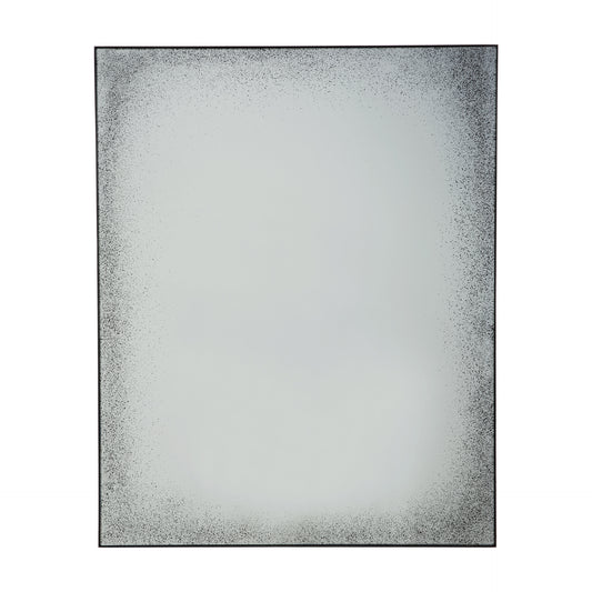 Clear wall mirror