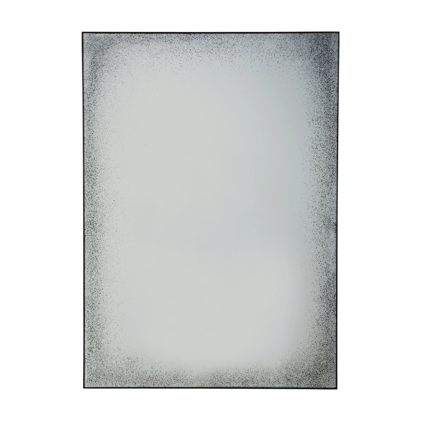 Clear wall mirror