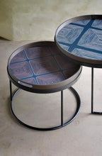 Linear Squares glass tray