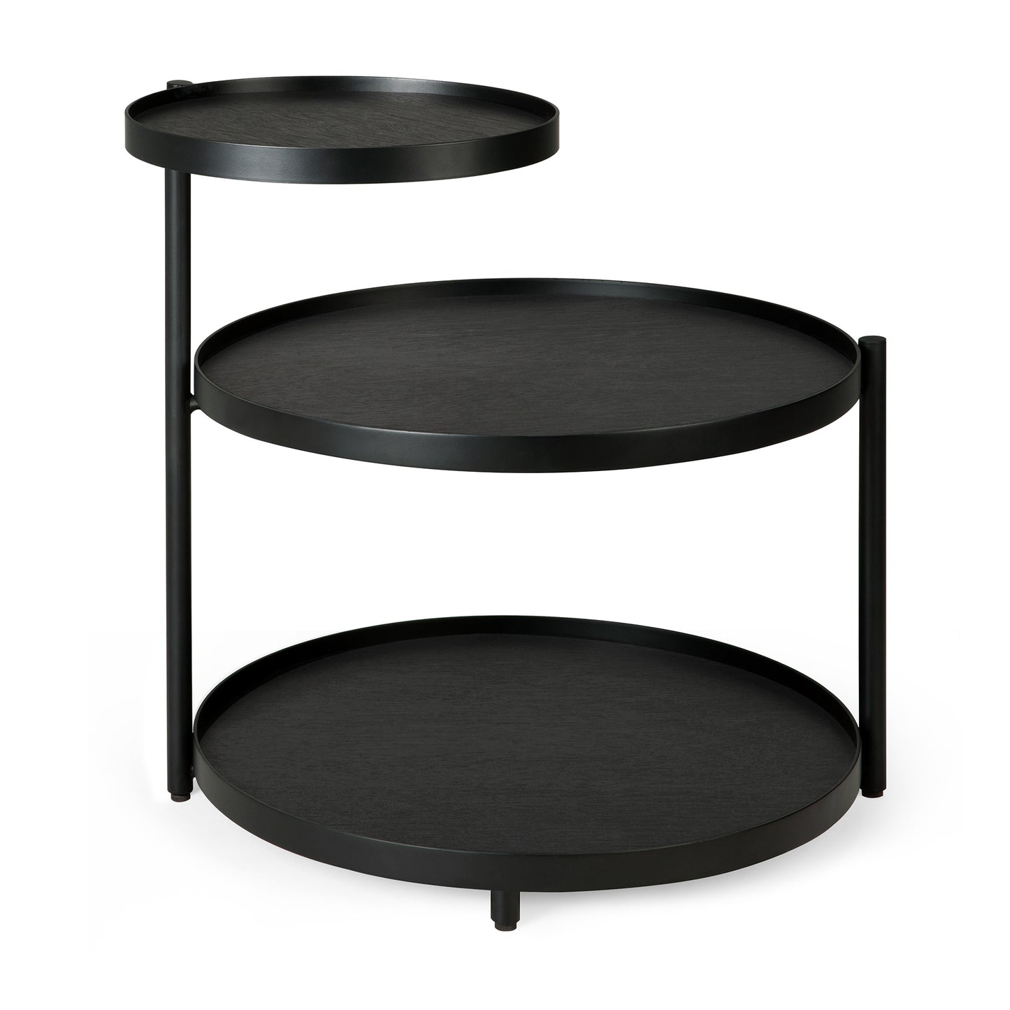 Swivel tray side table (trays not included)