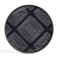 Linear Squares glass tray