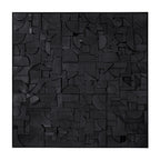 Bricks wall art - Black