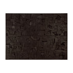 Bricks wall art - Black