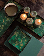 Organic Malachite Valet Tray - Small