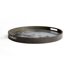 Clear mirror tray