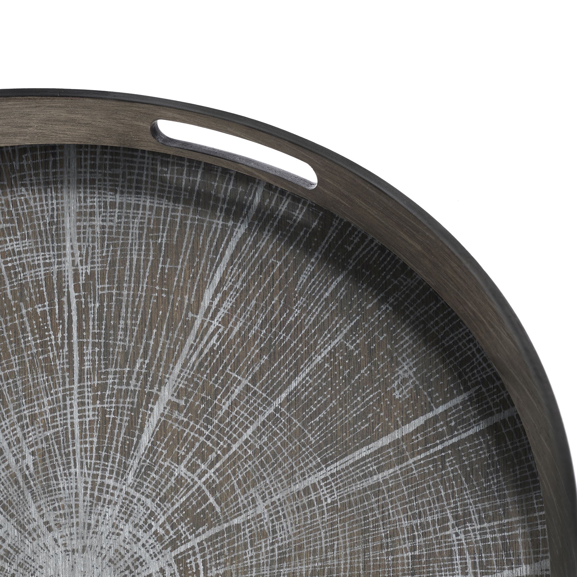 White Slice wooden tray