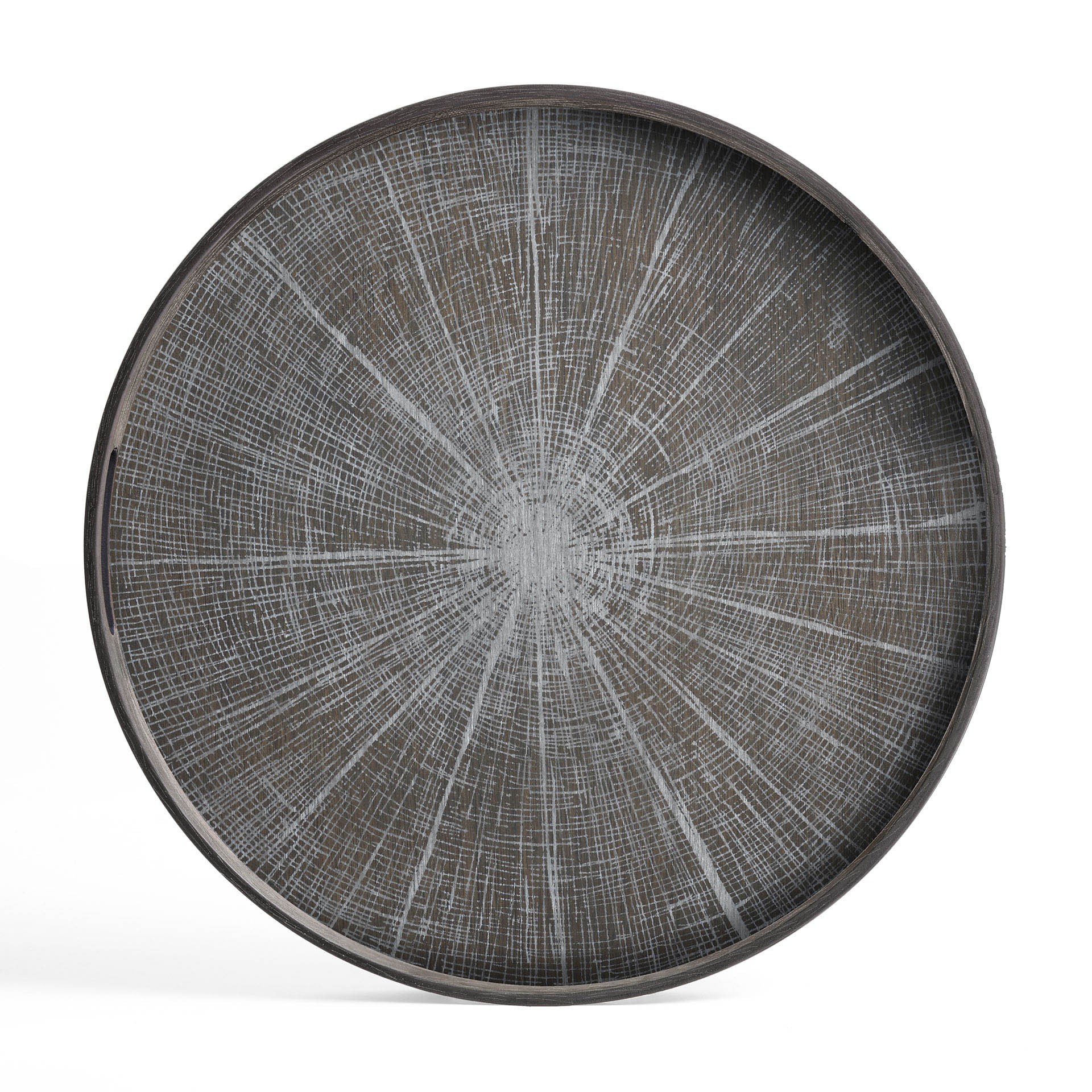 White Slice wooden tray