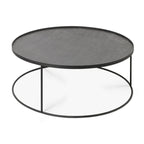 Round tray coffee table (tray not included)