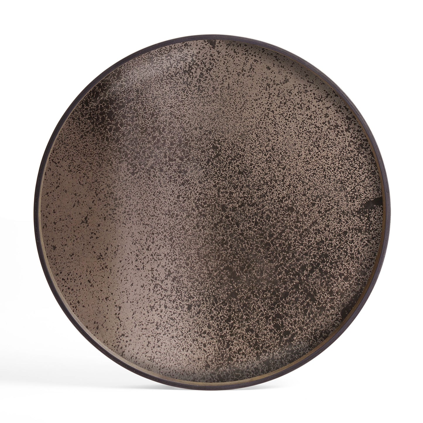 Bronze aged mirror tray