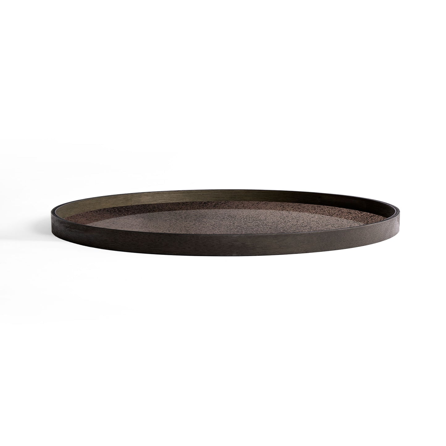 Bronze aged mirror tray