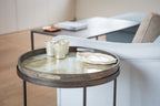 Mist Gold Organic glass tray