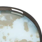 Mist Gold Organic glass tray
