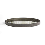 Gold Beads mirror tray