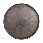 Black Slice wooden tray