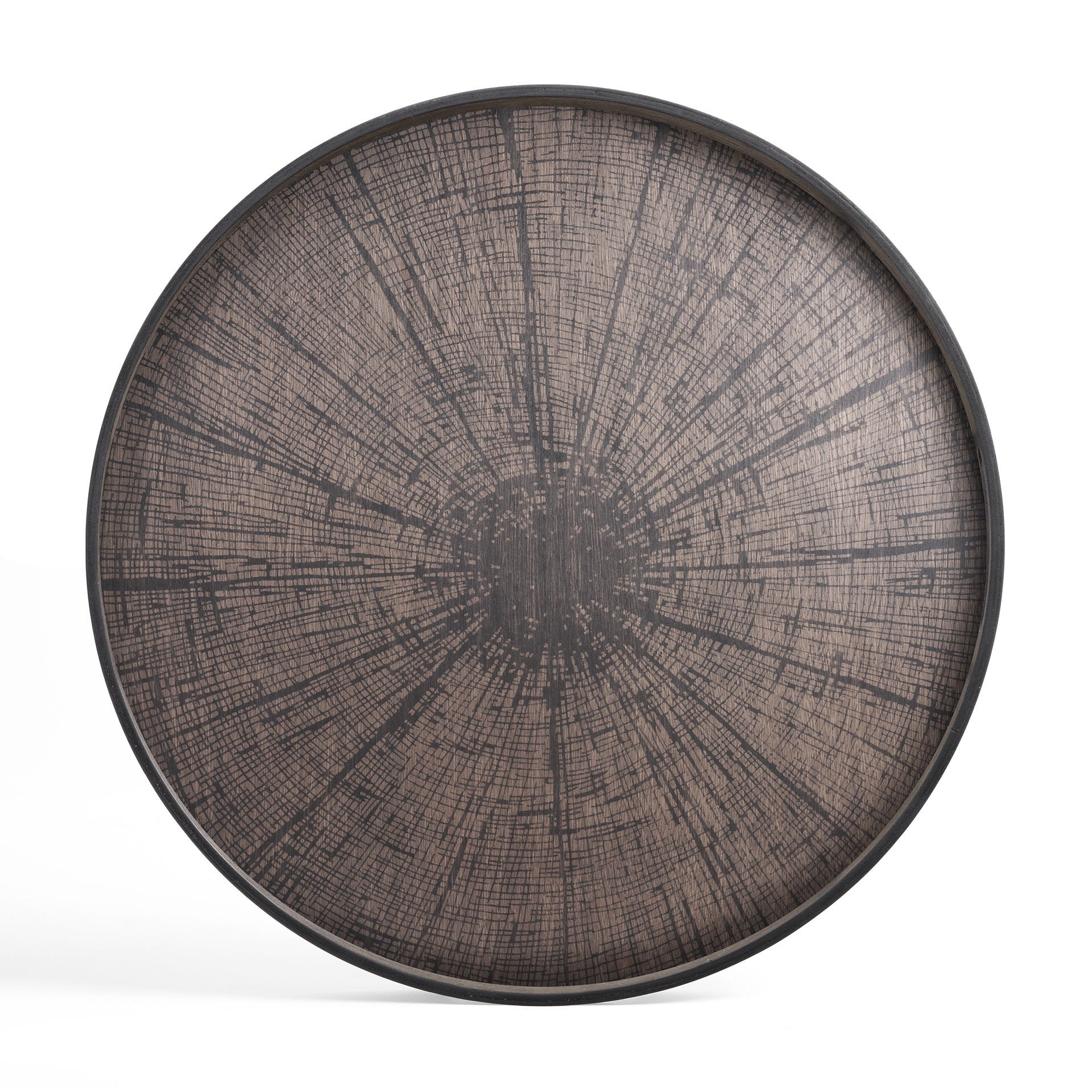 Black Slice wooden tray