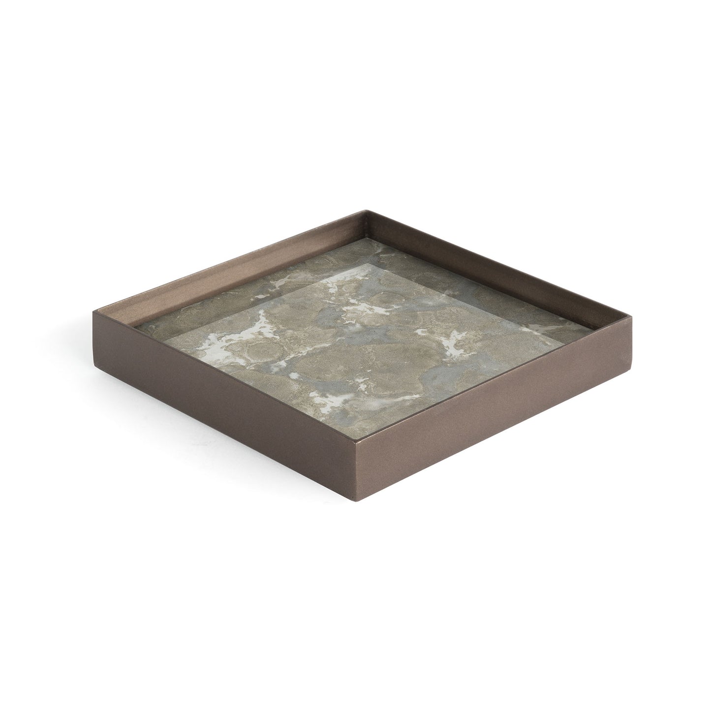 Fossil Organic glass valet tray