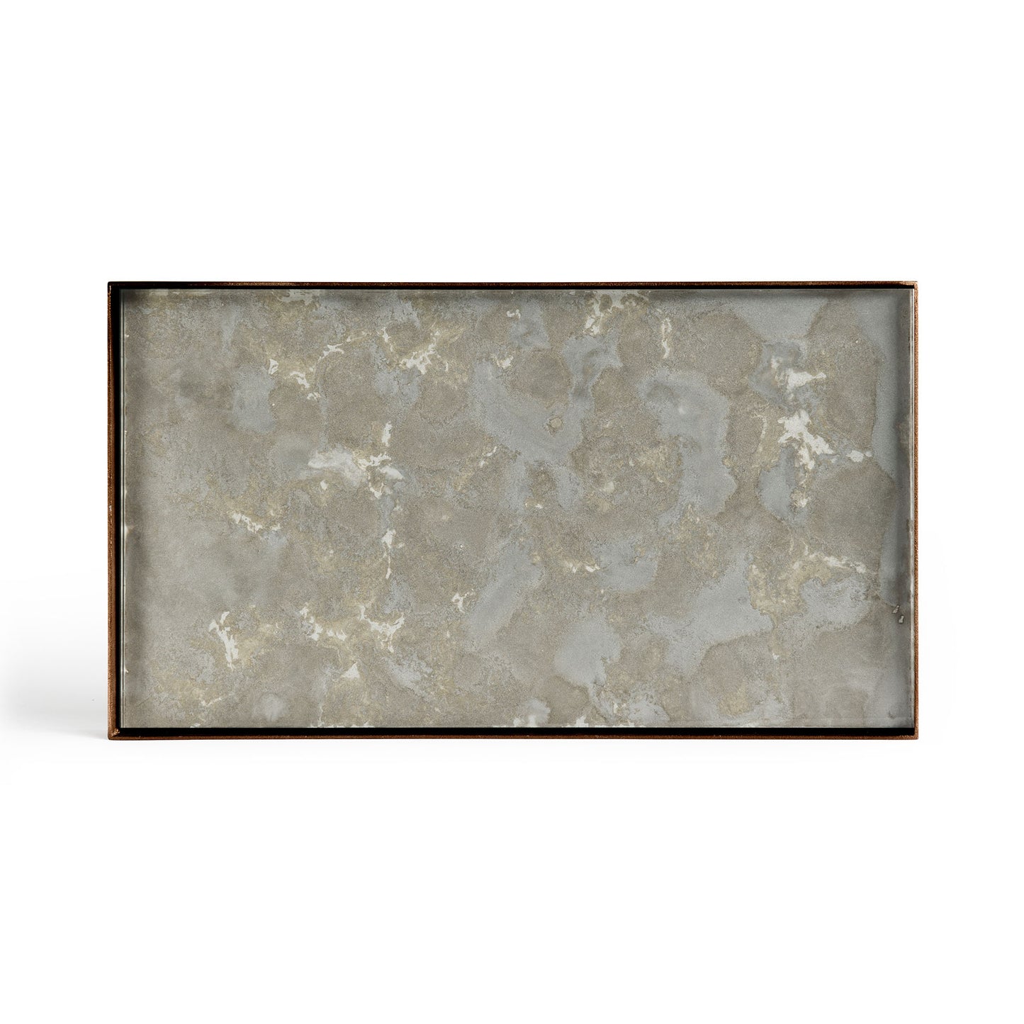 Fossil Organic glass valet tray