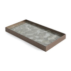 Fossil Organic glass valet tray