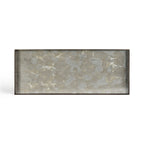 Fossil Organic glass valet tray