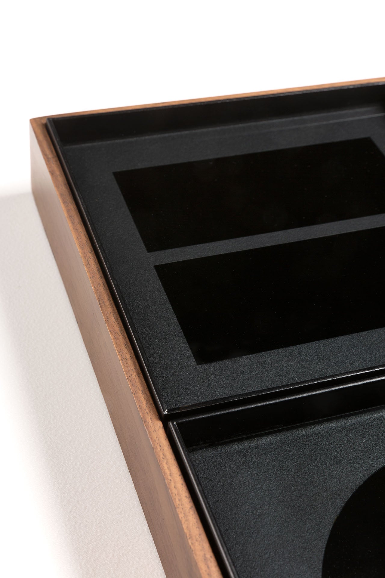 Charcoal desk organiser