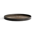 Bronze Slice mirror tray