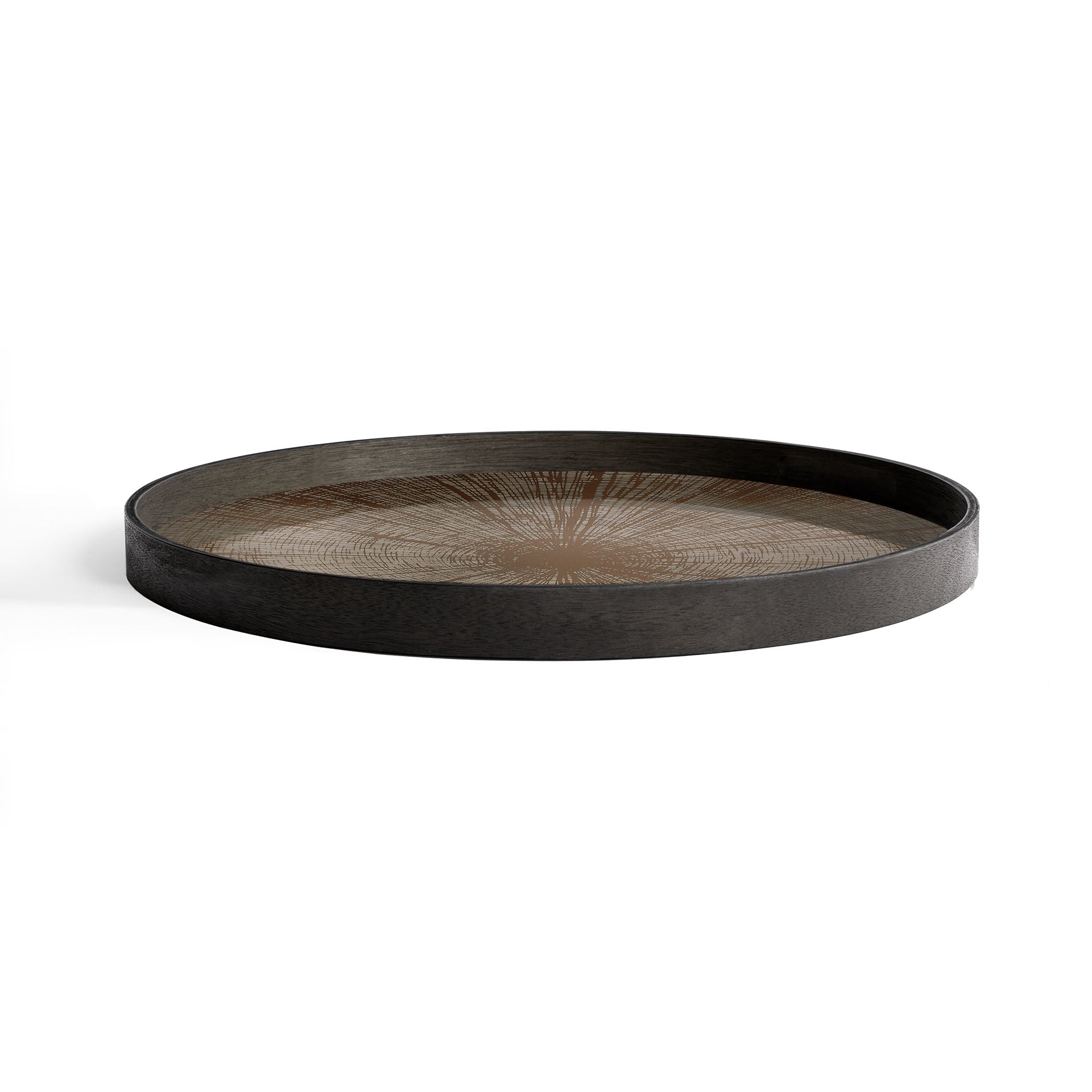 Bronze Slice mirror tray