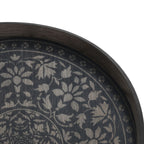 Black Marrakesh wooden tray