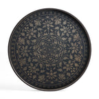 Black Marrakesh wooden tray