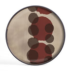 Pinot Layered Dots glass tray