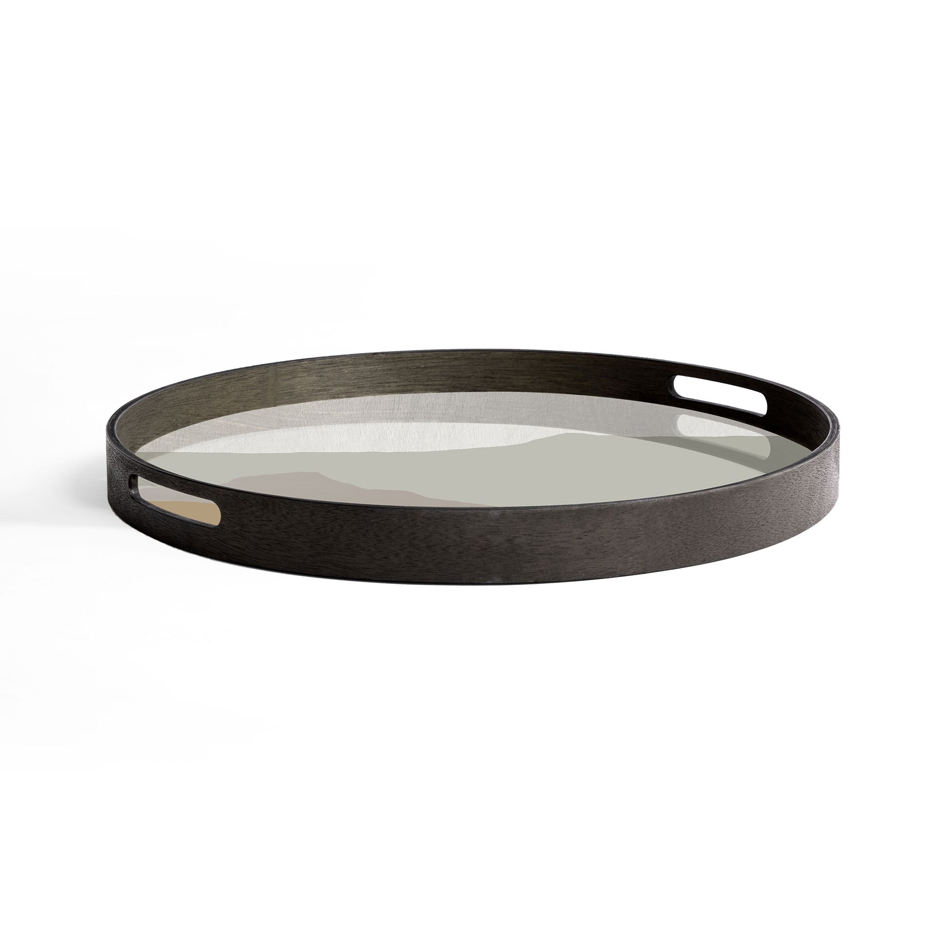 Sand Wabi Sabi glass tray