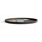 Graphite Wabi Sabi glass tray