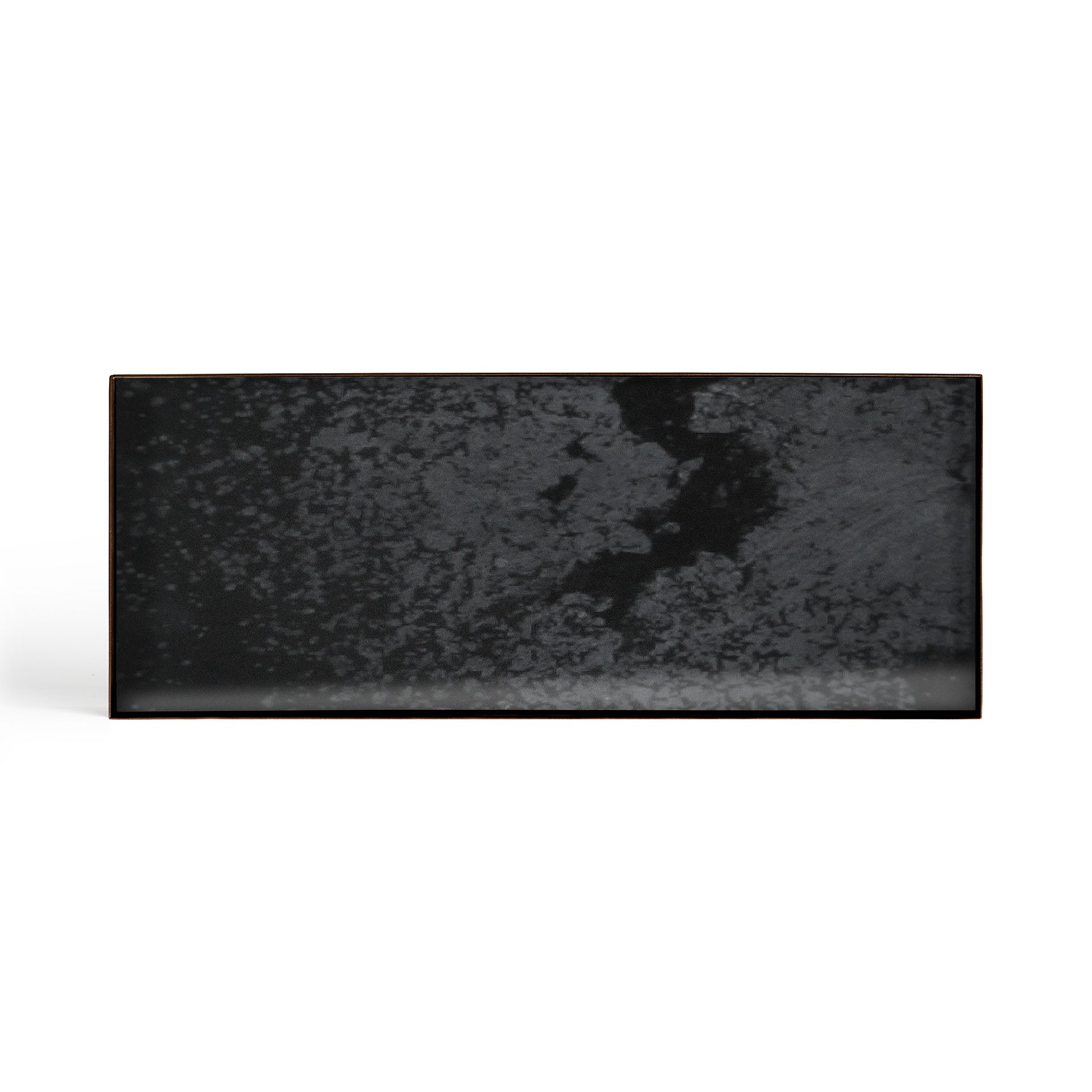 Charcoal mirror valet tray