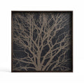 Black Tree wooden tray