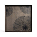 Black Slices wooden tray