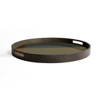 Angle glass tray