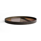 Angle glass tray