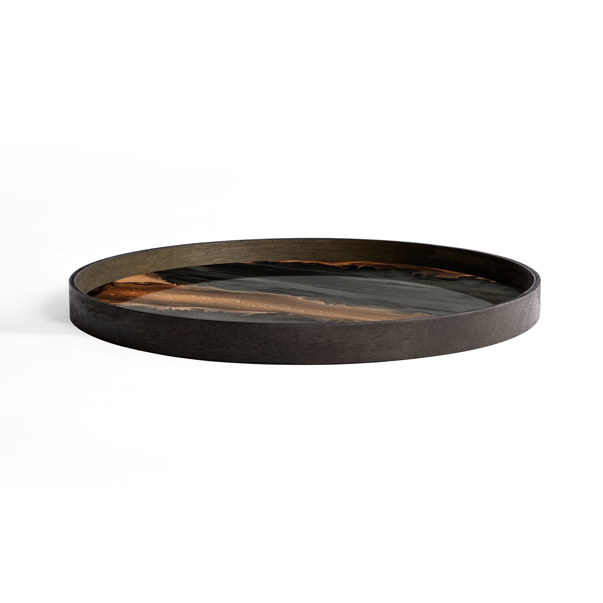 Bronze Organic glass tray