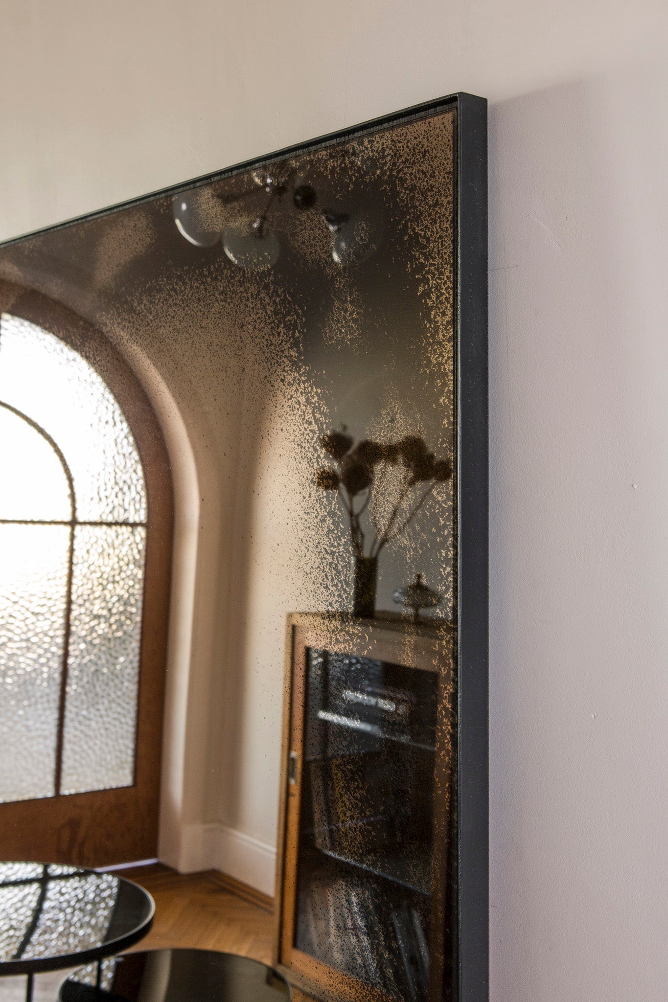 Bronze wall mirror