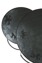 Charcoal Nesting side table set