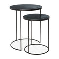 Charcoal Nesting side table set